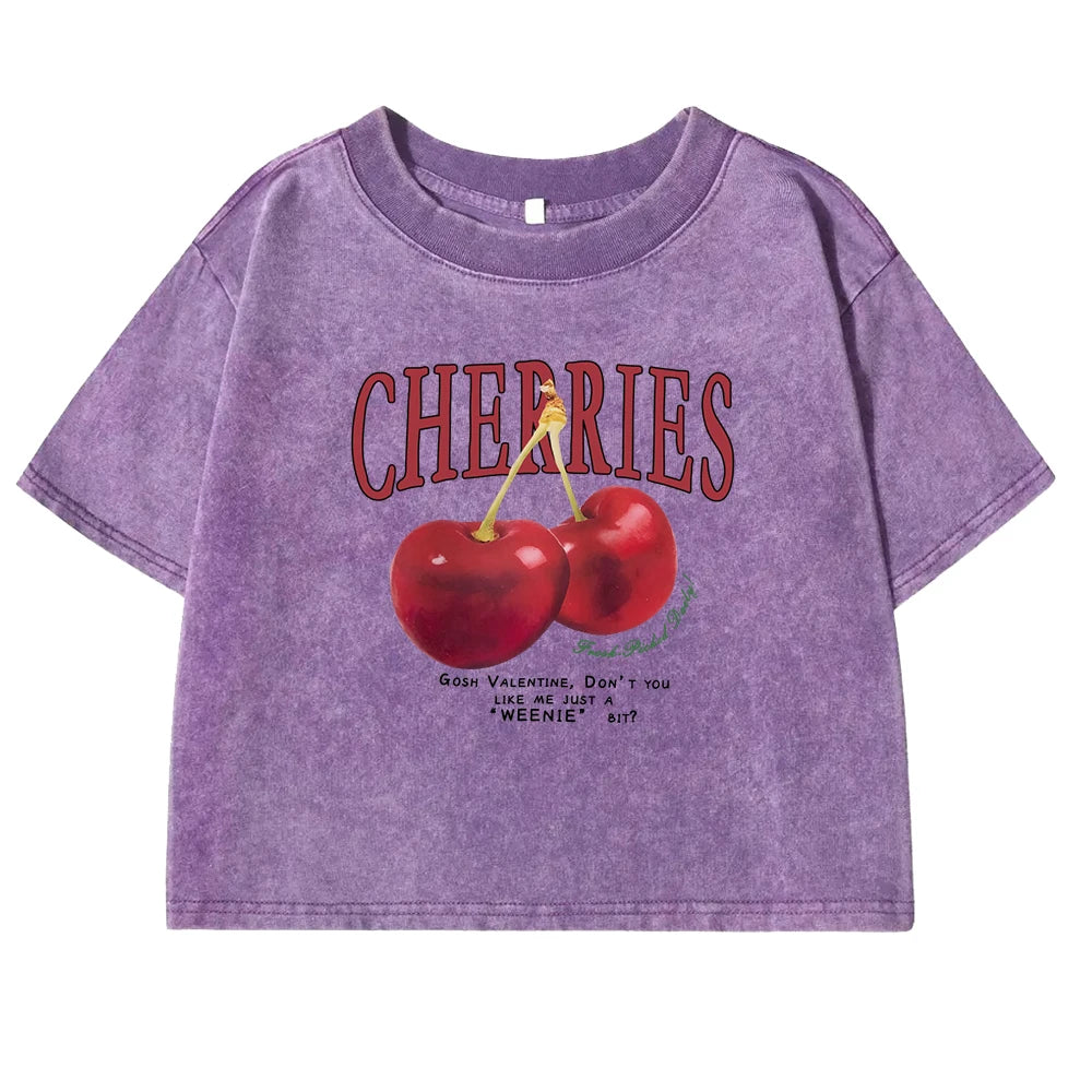 PURPLE CHERRIES T-Shirt