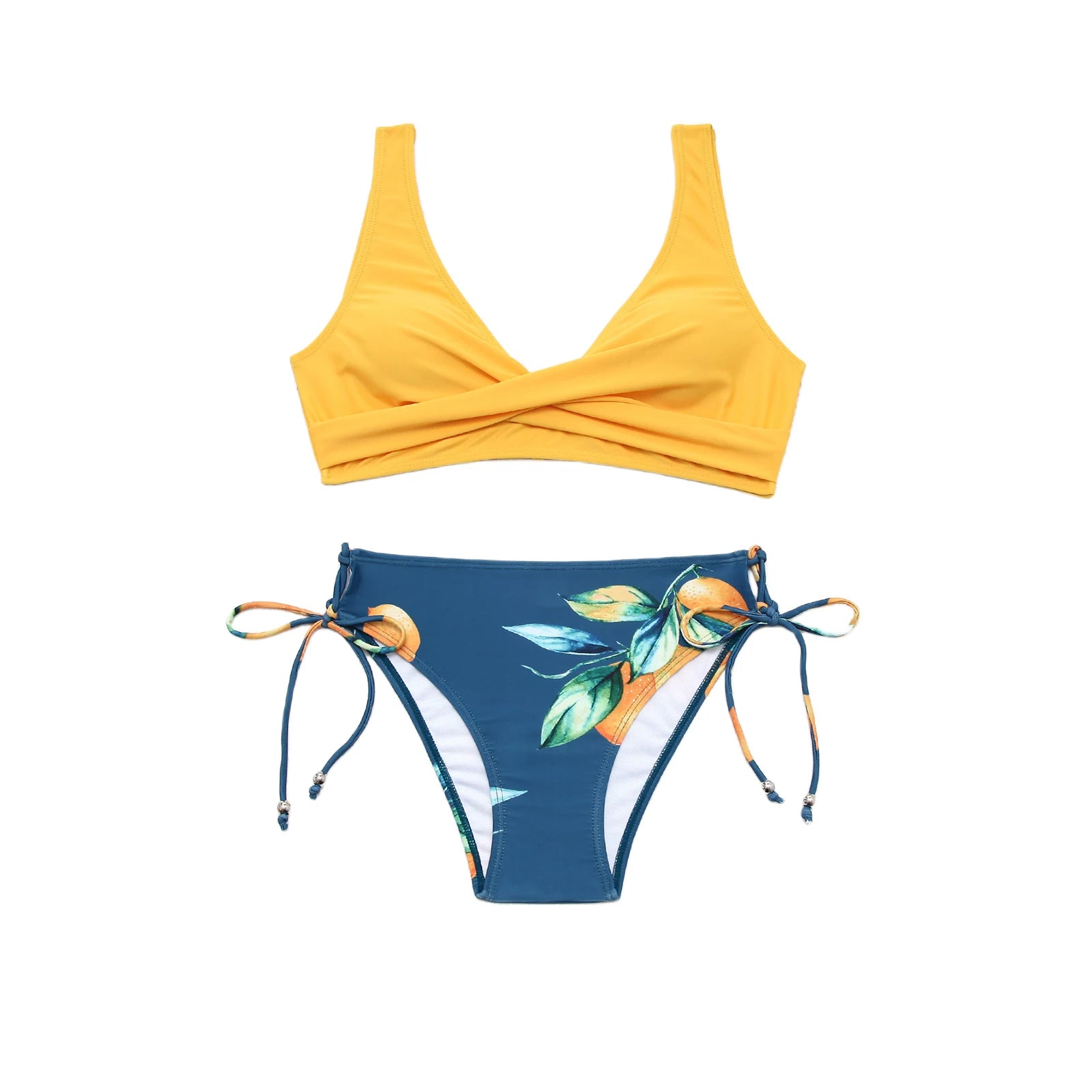 TWO PIACES SWIMSUIT FLORAL