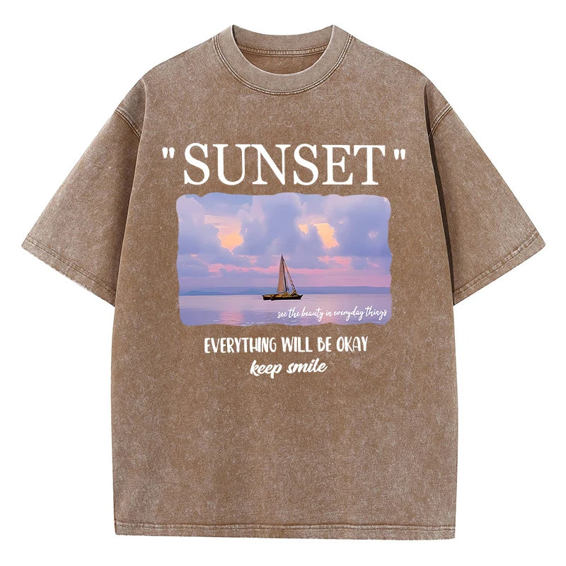 BROWN SUNSET T-Shirts