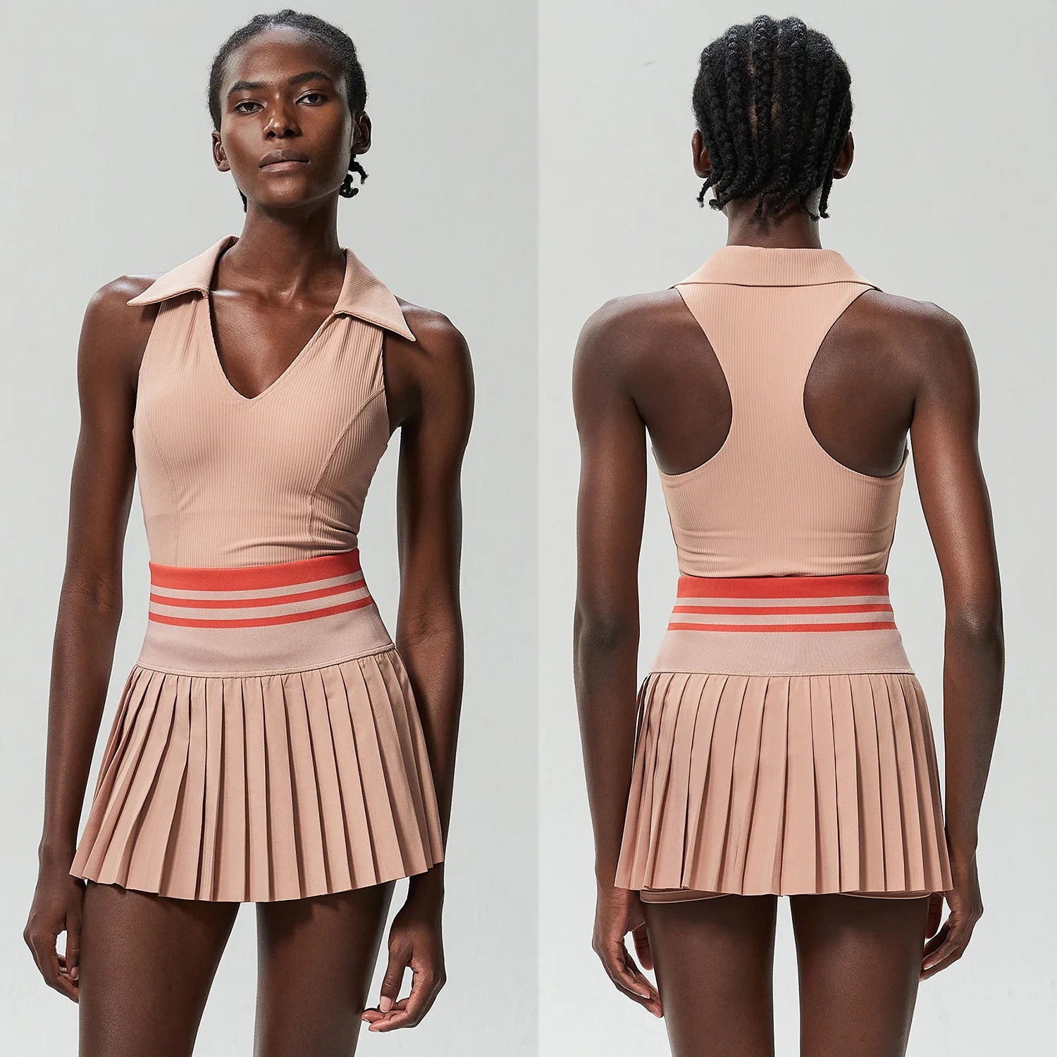 TWO PIECES TENNIS PINK SET