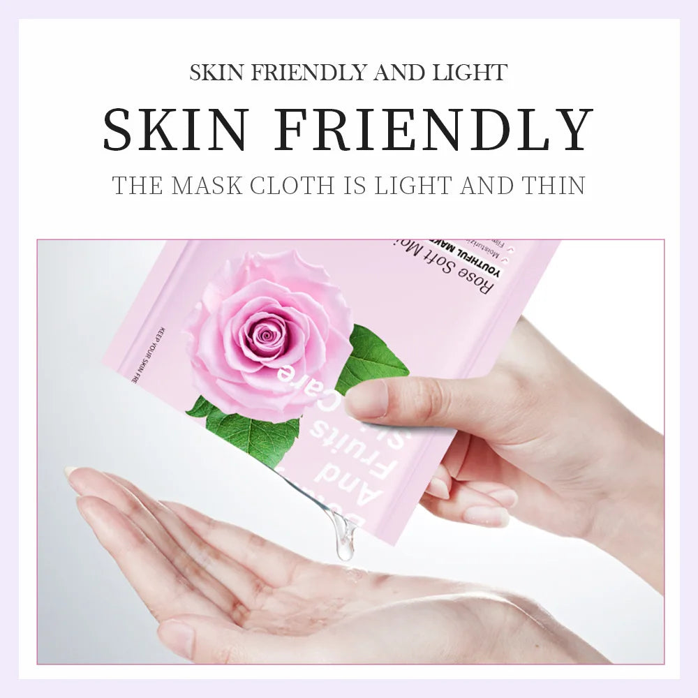 8pcs NATURAL FACE MASK BEAUTY