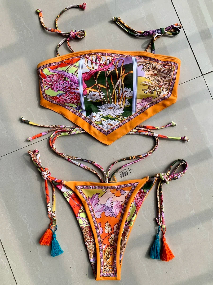 TWO-PIECES BIKINI SET BRAZILIAN