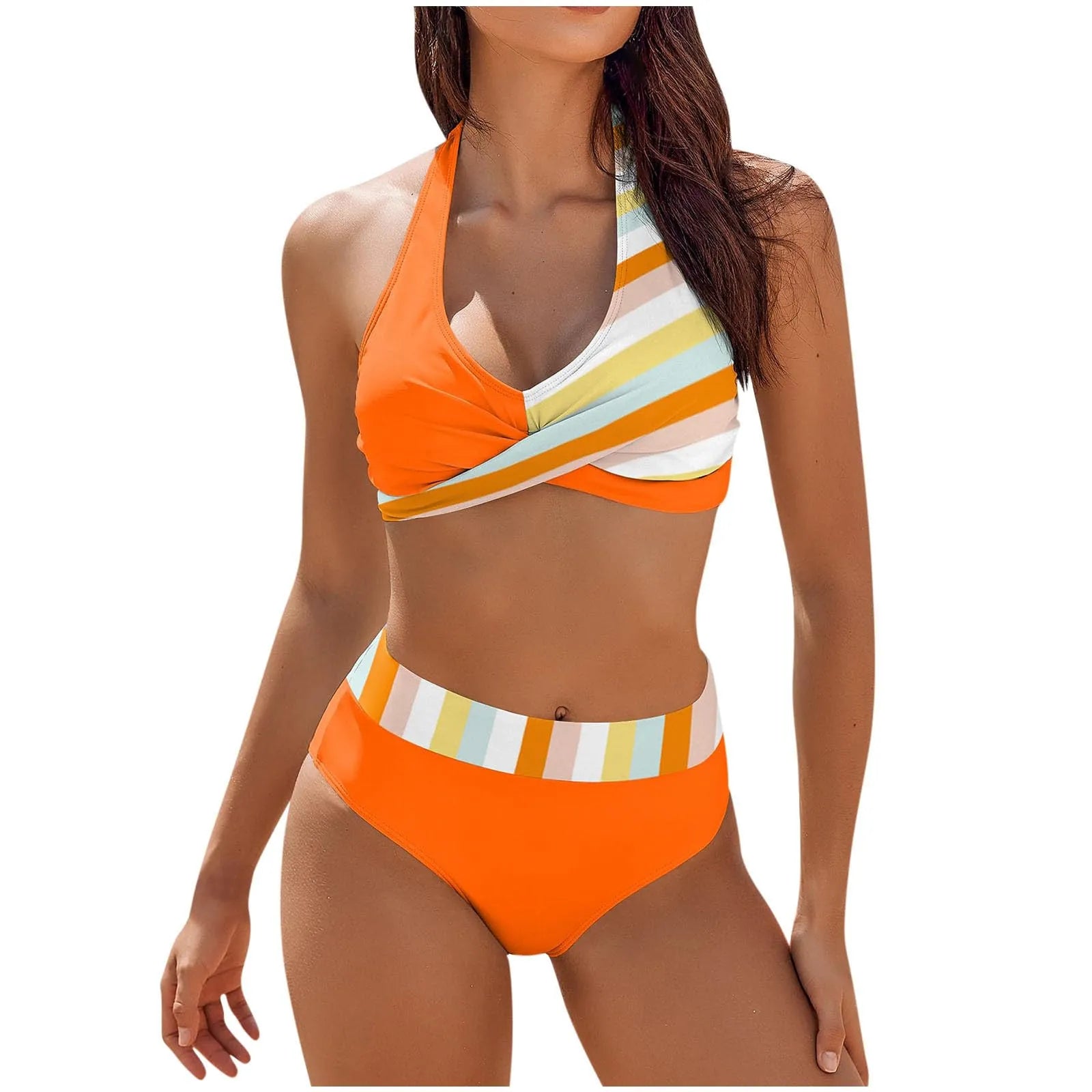 TWO PIECE BIKINI BEACH FLORAL