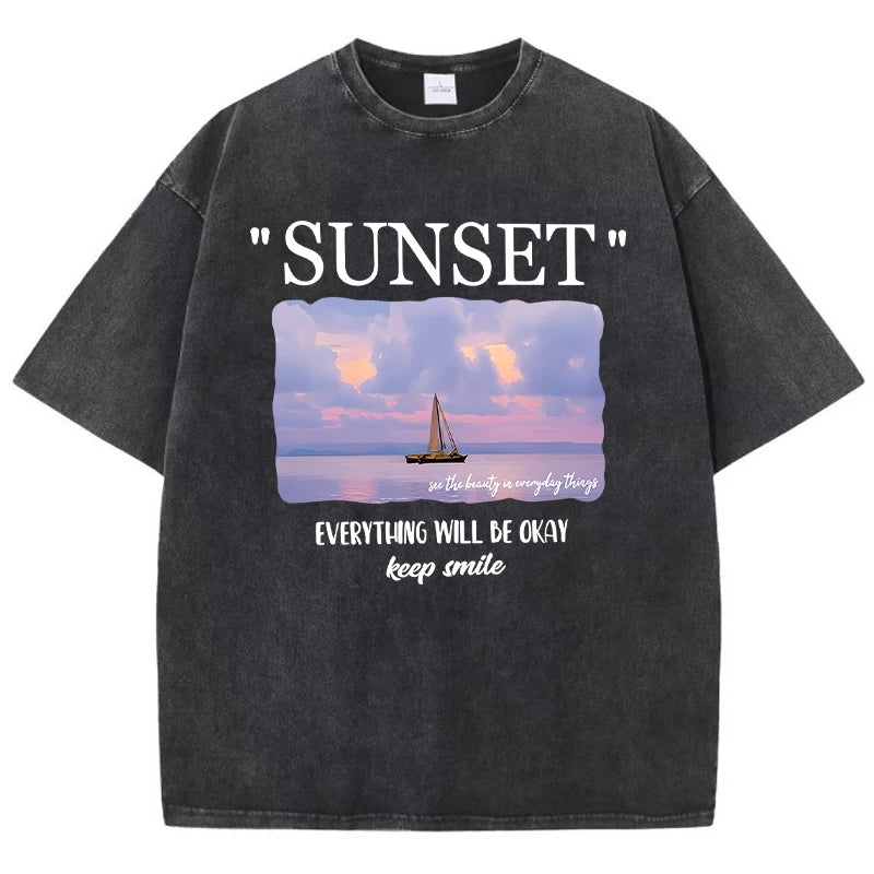 BLACK SUNSET T-Shirts
