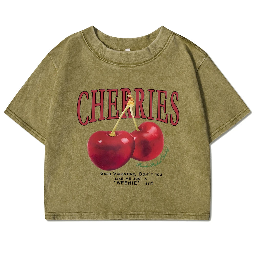 BROWN CHERRIES T-Shirt