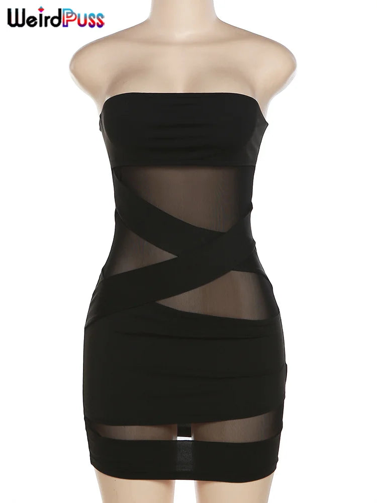PARTY STRAPLESS DRESS