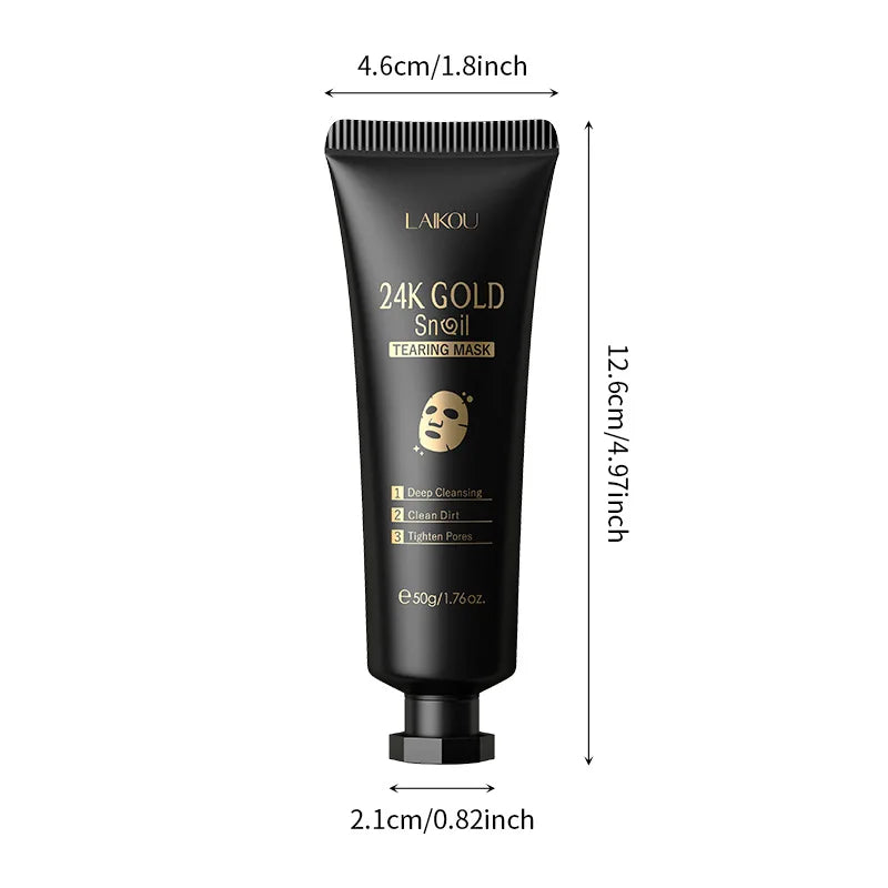24k GOLD FACE MASK