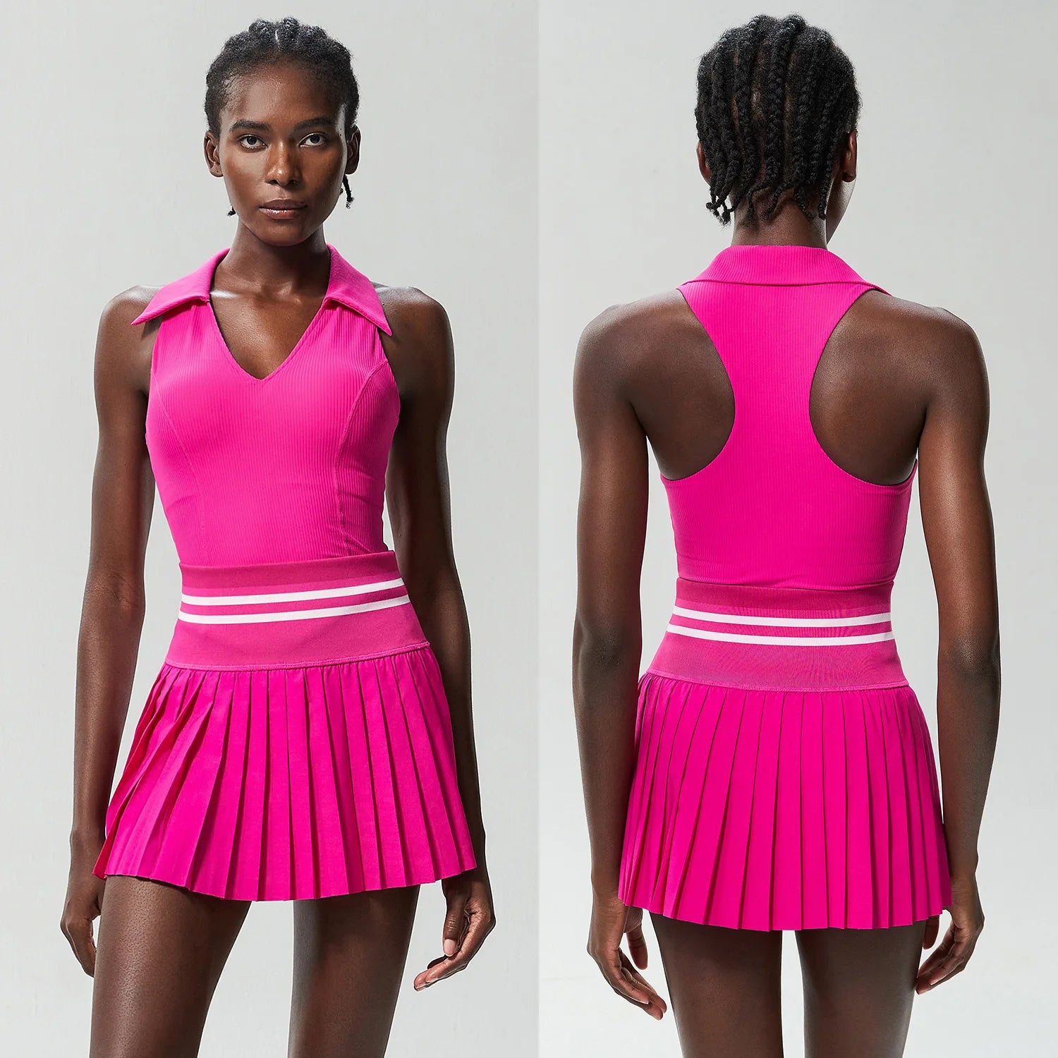 TWO PIECES TENNIS RED SET