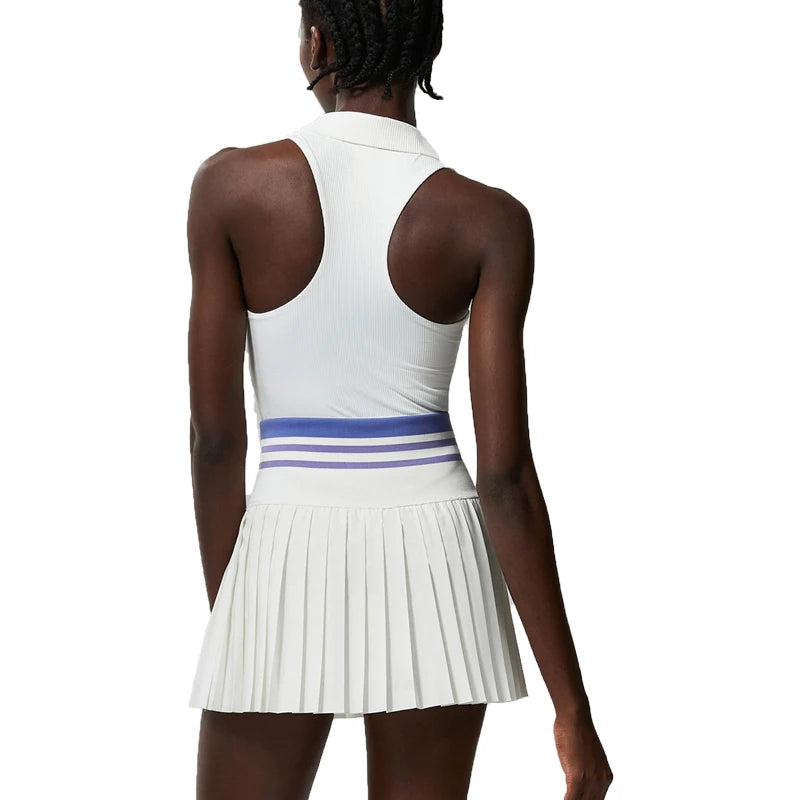 TWO PIECES TENNIS WHITE SET