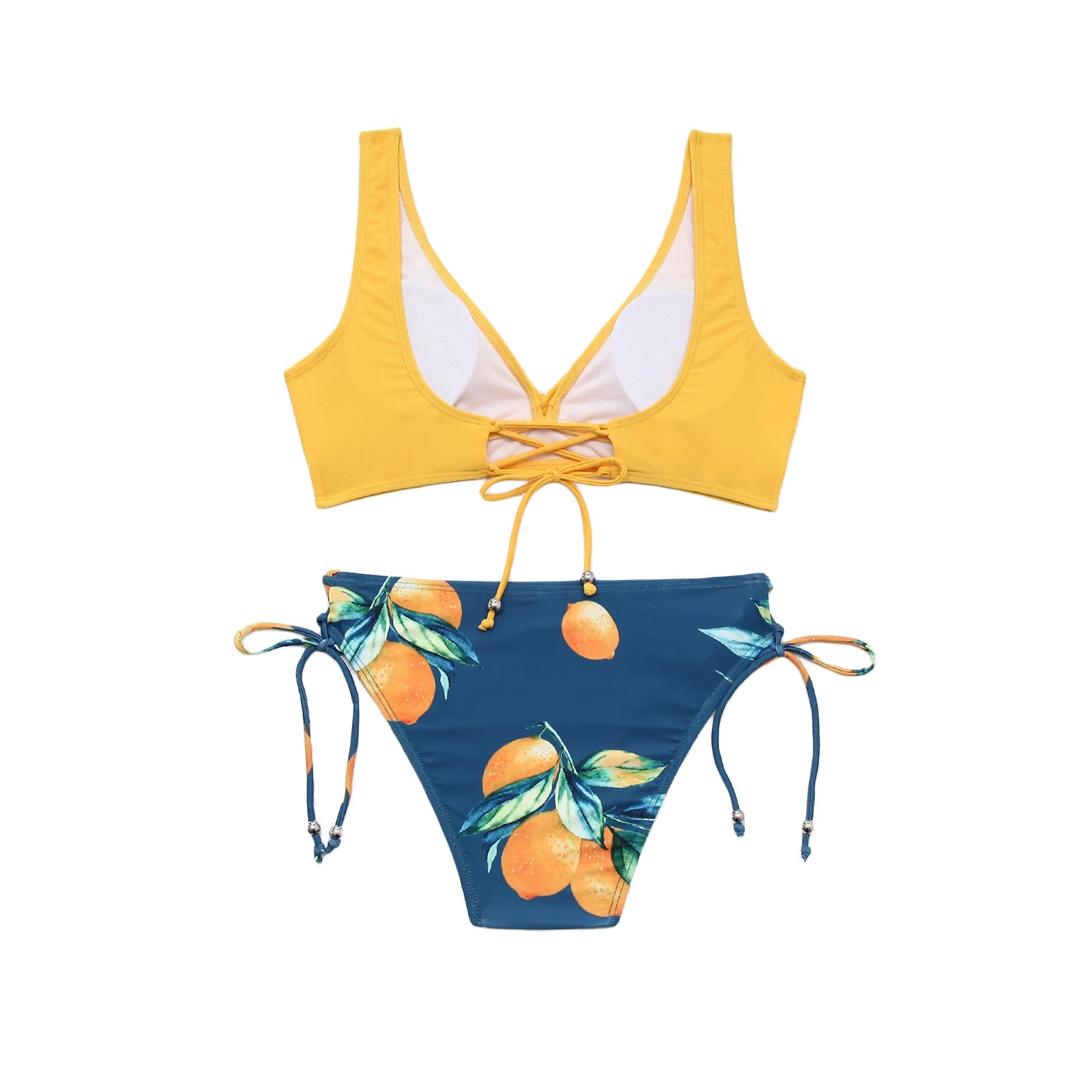 TWO PIACES SWIMSUIT FLORAL