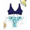 TWO PIACES SWIMSUIT FLORAL
