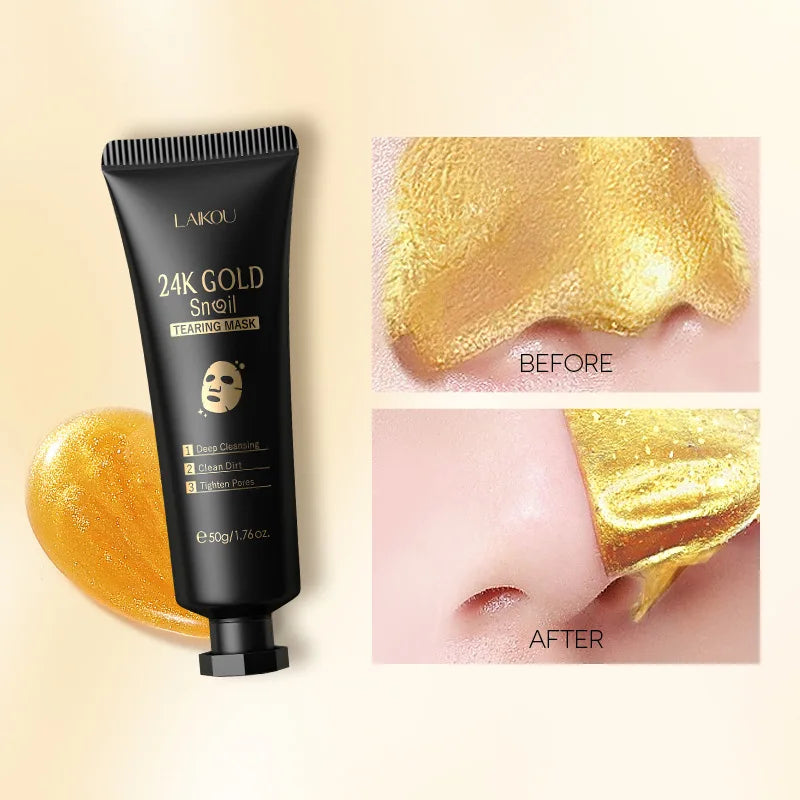24k GOLD FACE MASK